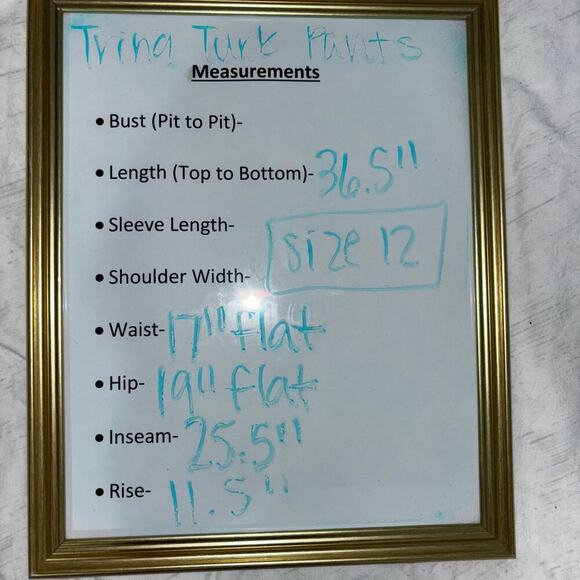 NWT Trina Turk North Beach Tie-Dye Cropped Pants Size 12 - Picture 9 of 14